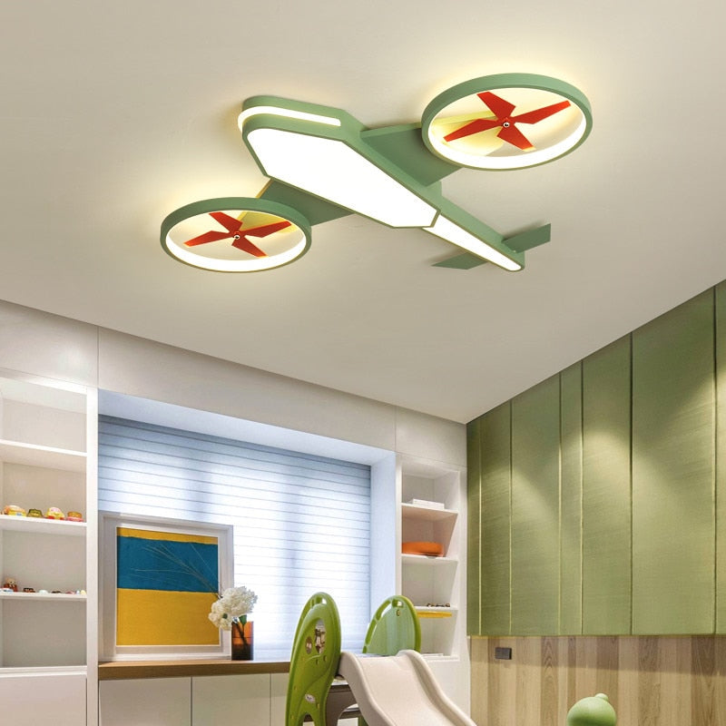 Futuristic Ceiling Type Airplane Shape Wall Lamp