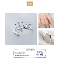 Thumbnail for Super Stylish 925 Silver Special Edition Airplane Ring