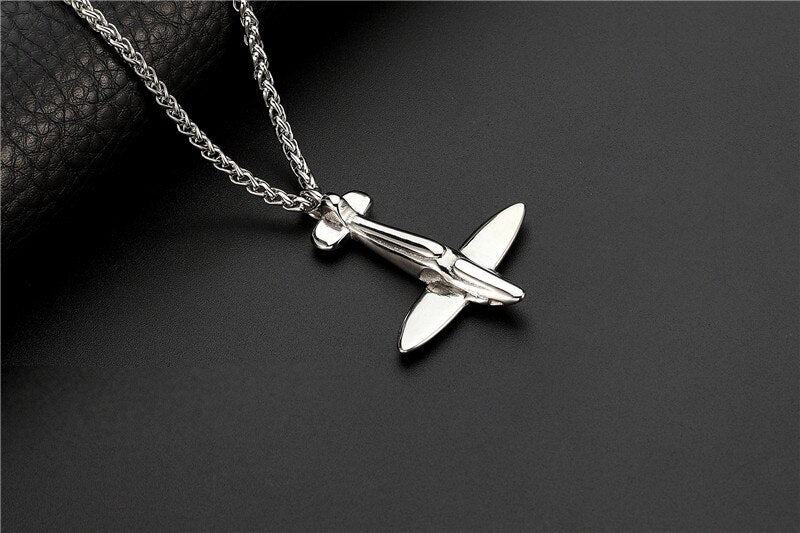 Small Airplane Designed Super Cool Necklace