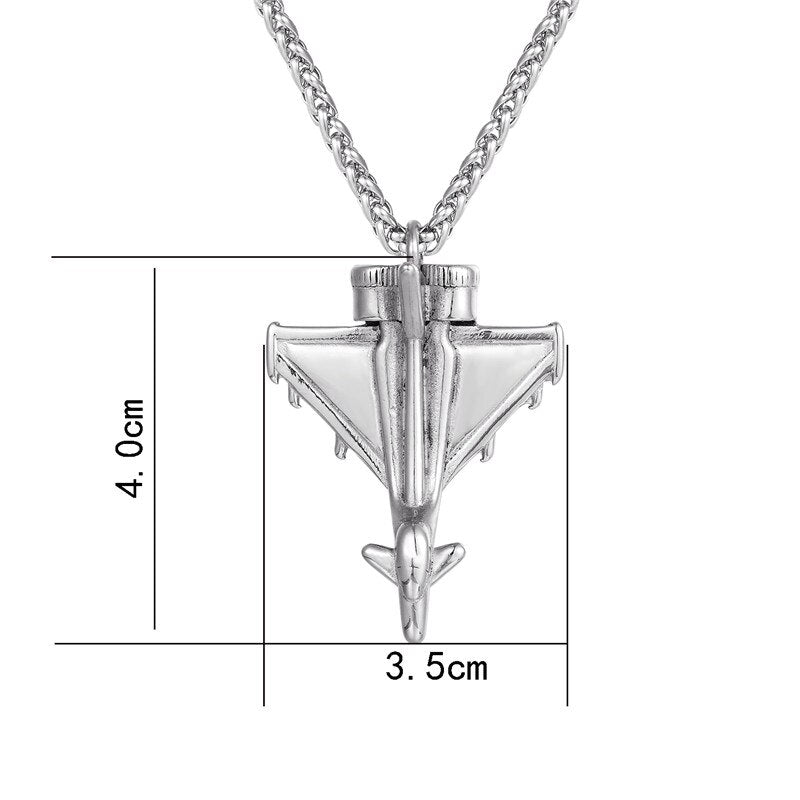 Military Aircraft Designed Super Cool Necklace