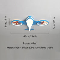 Thumbnail for Futuristic Ceiling Type Airplane Shape Wall Lamp