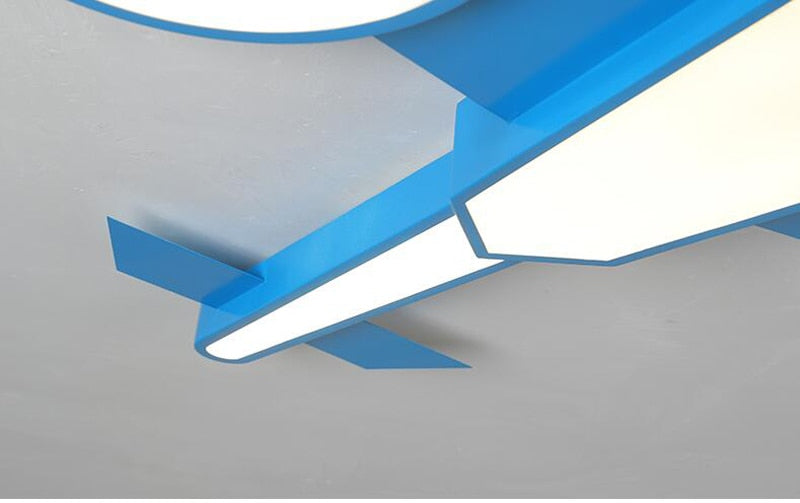 Futuristic Ceiling Type Airplane Shape Wall Lamp
