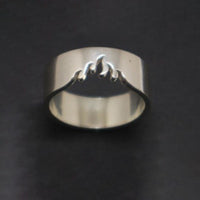 Thumbnail for Amazing Flames Symbol Airplane Ring FOR WOMEN