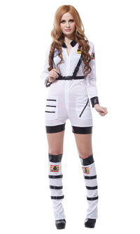 Thumbnail for WHITE Super Funny NASA Spacesuit & Jumpsuit for Women (Halloween)