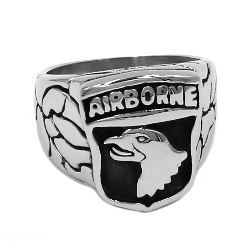 verkoudheid Minister verhoging 101st Airborne Screaming Eagle Designed Ring – Aviation Shop