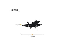 Thumbnail for Fighting Falcon F15 on Approach Designed Wall Sticker Aviation Shop 