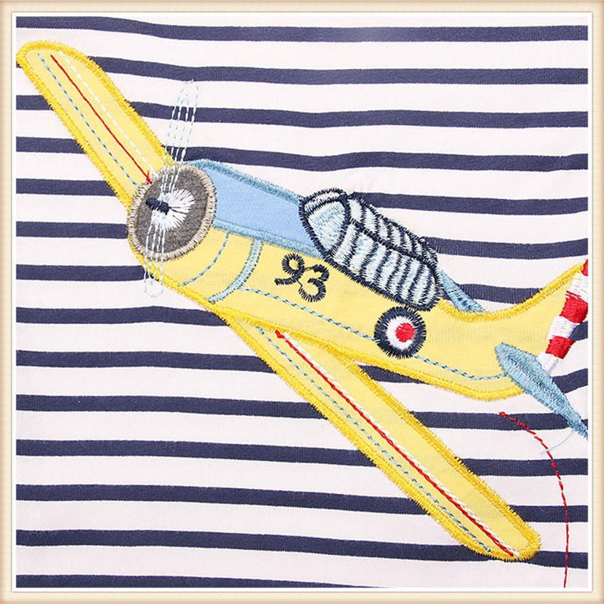 Striped & Airplane Printed Cotton Babies & Kids Clothes