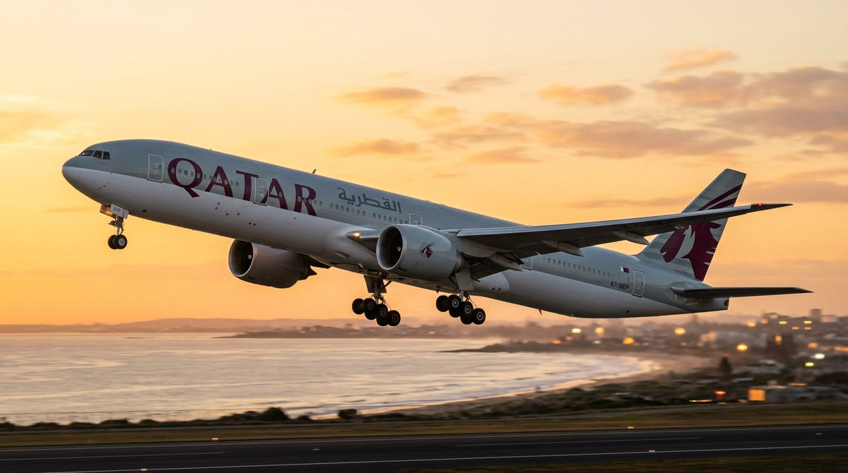Virgin Australia Resumes Long-Haul Melbourne-Doha Service Operated By Qatar Airways Boeing 777-300ER