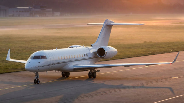Rafale Pilot Spots Fuel Leak On Global 6000 Jet