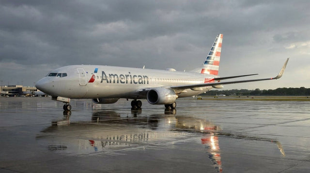 American 737 Bursts A Tire At Chicago O'Hare