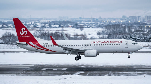 Spring Japan 737 Hard-Lands At Harbin With Tail Strike