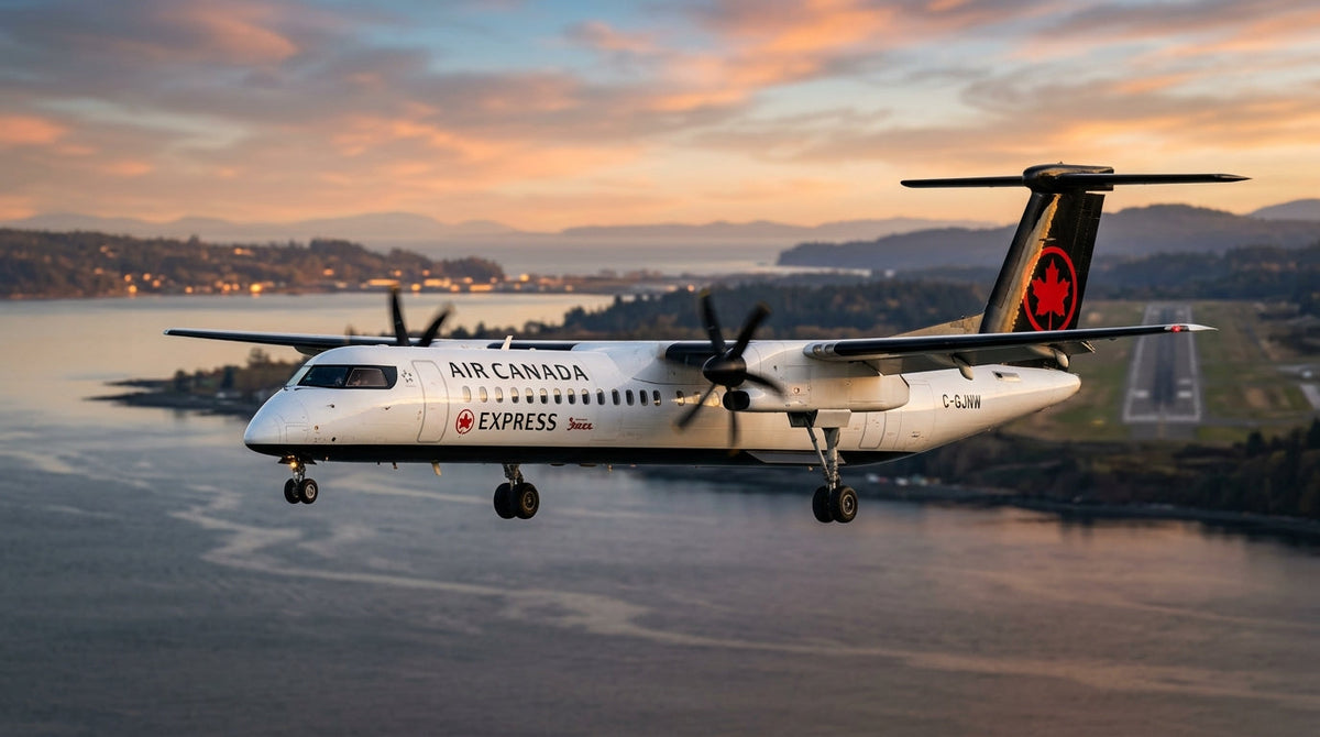 Air Canada Dash 8 Diverts To Boston, Pilot Seizure