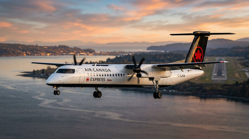 Air Canada Dash 8 Diverts To Boston, Pilot Seizure