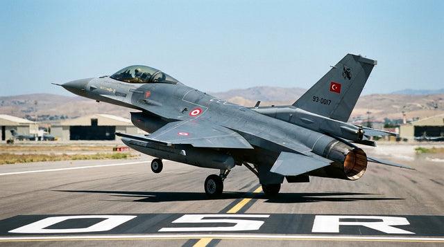Turkish F-16 Crashes Near Yalova In Training