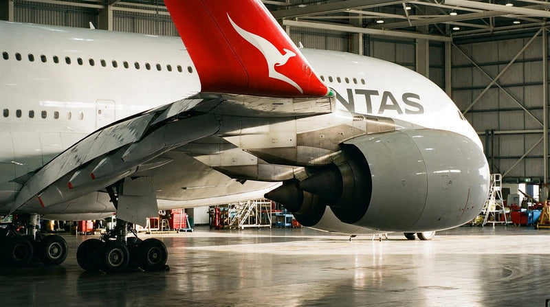 Qantas A380 Flew To Dallas With Light Left In Wing