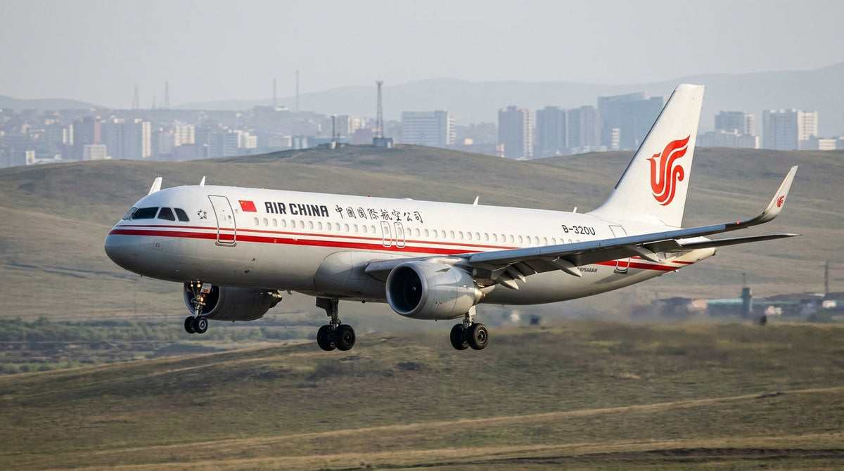 Air China C919 Completes First International Flight