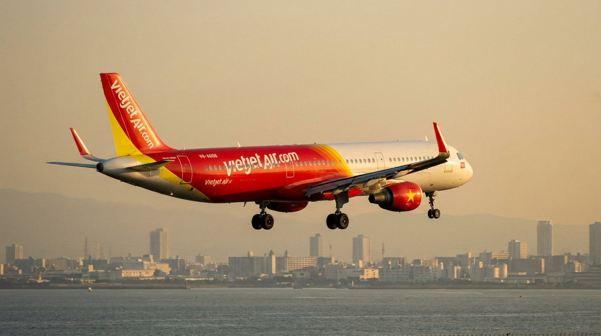 VietJet Adds Da Nang-Osaka Route From Dec 2026