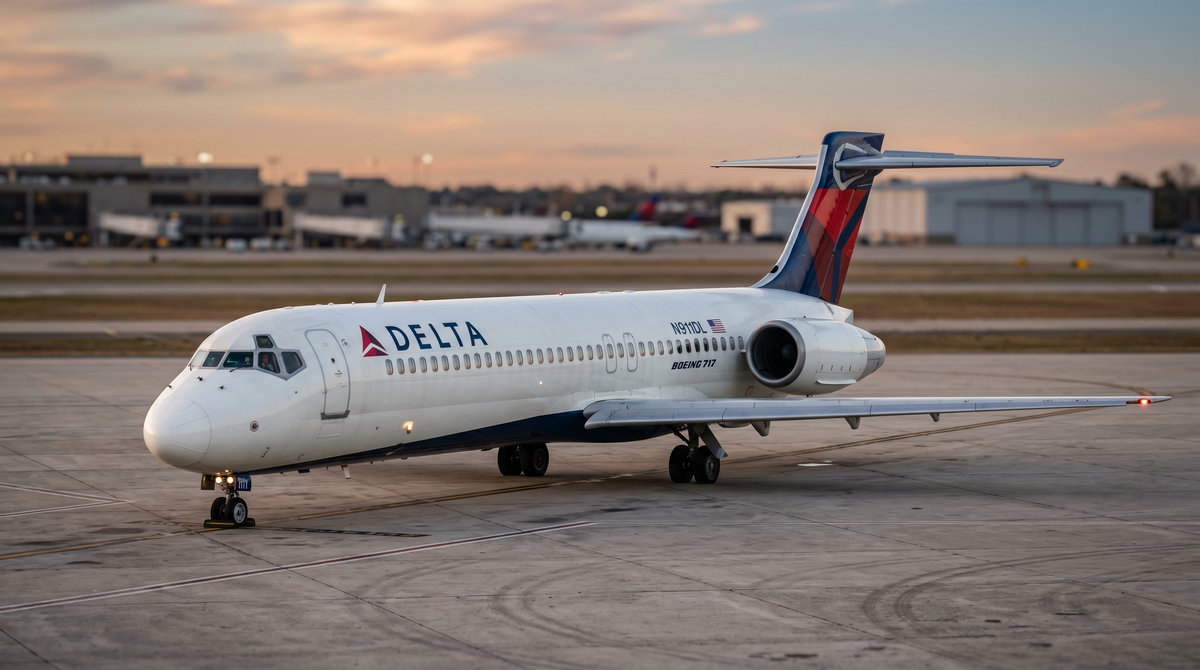 Delta Retires 6 Boeing 717s Nearly 4 Years Early