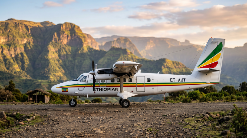 Ethiopian Airlines Takes Delivery Of Its First De Havilland Twin Otter Classic 300-G To Expand Remote Regional Connectivity Across East Africa