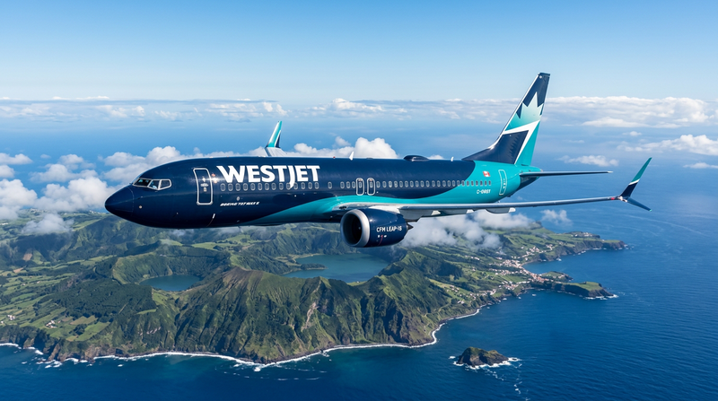 WESTJET LAUNCHES FIRST-EVER TORONTO-PONTA DELGADA AZORES NONSTOP ON THE BOEING 737 MAX 8, FLYING FOUR TIMES A WEEK