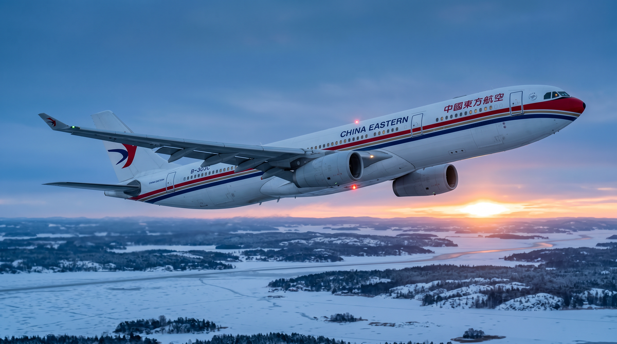 China Eastern Resumes Shanghai–Stockholm Route 2026