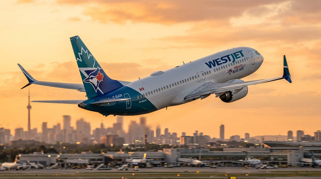 WestJet Unveils Toronto Blue Jays Boeing 737 MAX Livery