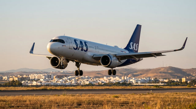 SAS A320neo Aborts Malaga Approach After Airprox
