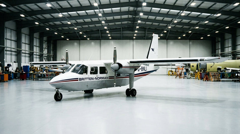 Britten-Norman Tests First UK-Built Islander 2026