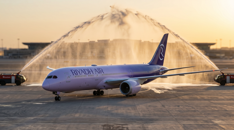 Riyadh Air Completes Its First Domestic Flight, Riyadh To Jeddah On A Boeing 787-9, As Twice-Daily Service Begins