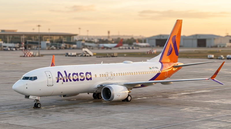 Akasa Air Takes First Boeing 737 MAX 8-200 Delivery