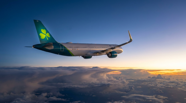 Aer Lingus Connects Pittsburgh to Dublin in First-Ever Nonstop With A321LR