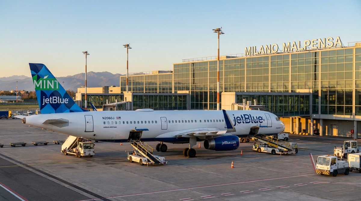 JetBlue Launches Historic Boston-Milan Malpensa Daily Service With A321neo LR As 2,000 Weekly Seats Challenge Delta