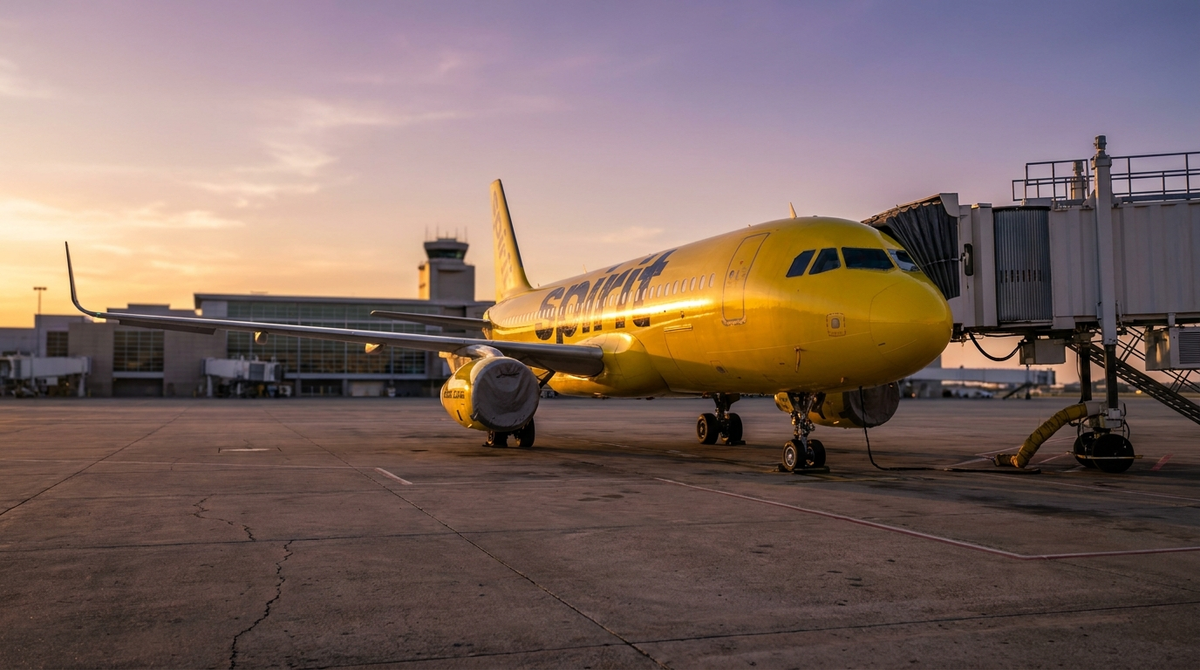 Former Spirit Airlines Crews Gather At DFW Founders Plaza For Emotional Tarmac Farewell As 1,000 Texas Workers Lose Their Jobs