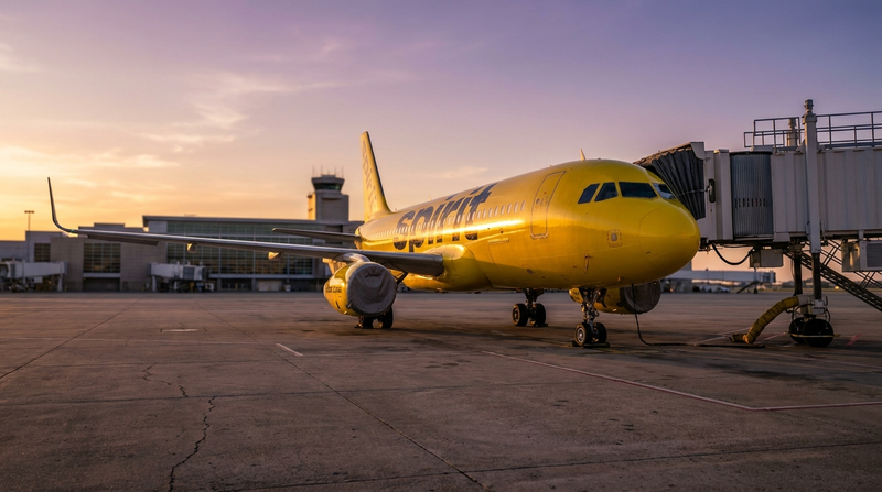 Former Spirit Airlines Crews Gather At DFW Founders Plaza For Emotional Tarmac Farewell As 1,000 Texas Workers Lose Their Jobs