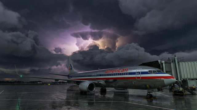 AMERICAN AIRLINES SUFFERS LARGEST WEATHER MELTDOWN AT DFW HUB — 85 FLIGHTS CANCELLED AND 179 DELAYED AS 74 MPH STORMS GROUND DALLAS-FORT WORTH