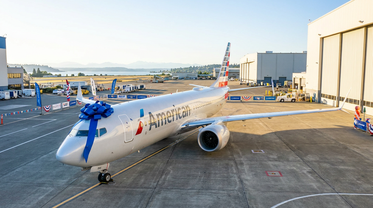 American Airlines Takes Delivery Of 100th Boeing 737 MAX As Carrier Celebrates Centennial