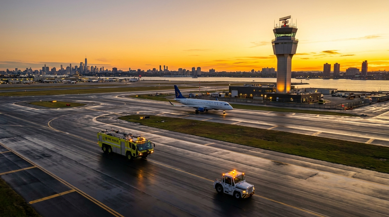 FAA Orders $16.5 Million Transponder Rollout Across 1,900 Airport Vehicles At 264 U.S. Airports After Deadly LaGuardia Runway Crash