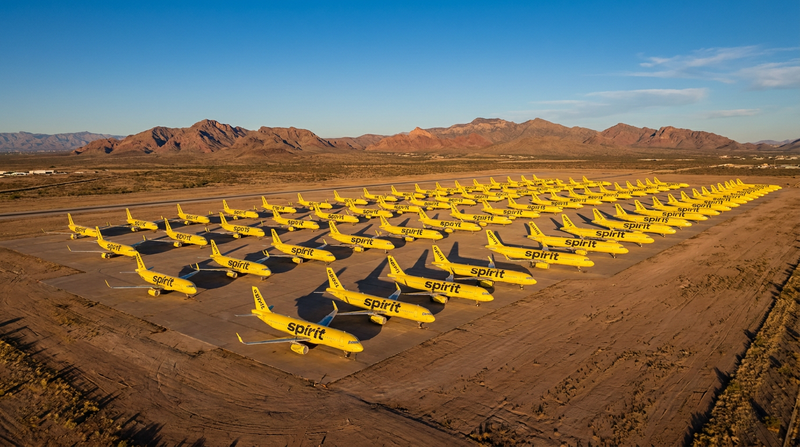 Former Spirit Airlines Pilots Led A 23-Jet Desert Repossession Sweep — Nomadic Aviation Cleared Abandoned Airbus A320s From US Airports In Under One Week