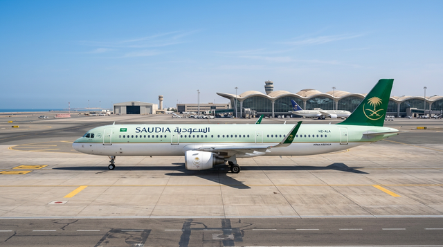 Saudia Launches Brand-New Airbus A321XLR On Jeddah-Vienna Route Today With 24 Lie-Flat 1-1 Business Class Suites