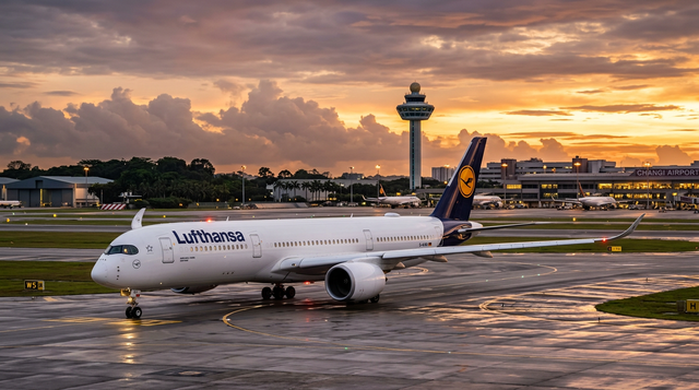 Lufthansa Allegris First Class Returns To Munich-Singapore Daily A350 Route From October 26 — Bookings Open Tomorrow