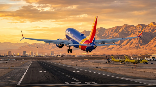 Southwest Airlines Targets Spirit's Las Vegas And Orlando Slots With Major Capacity Boost To Fill Liquidated Carrier's Gap