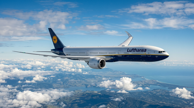 Boeing Flies First Production 777-9 in Lufthansa Livery as Cabin-Equipped Aircraft Marks Path Toward 2027 Delivery