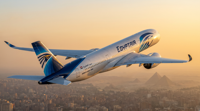 EgyptAir Launches Historic Cairo-Los Angeles Nonstop After 20-Year Absence Using A350-900