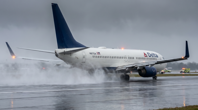 Delta Boeing 737-900ER Aborts Takeoff in Philadelphia After Right Engine Failure