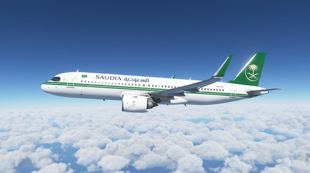 Saudia Takes Delivery of First Airbus A321XLR Featuring 24 Business-Class Suites