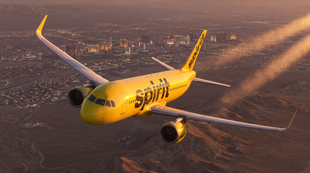 Spirit Airlines Bids Farewell to Las Vegas With Final Wing-Wave Departure