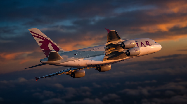 Qatar Airways Cuts Airbus A380 Winter Flights By 54%