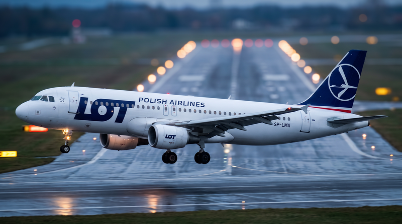 LOT Airbus A320 Squawks False Hijack Code Near Tel Aviv