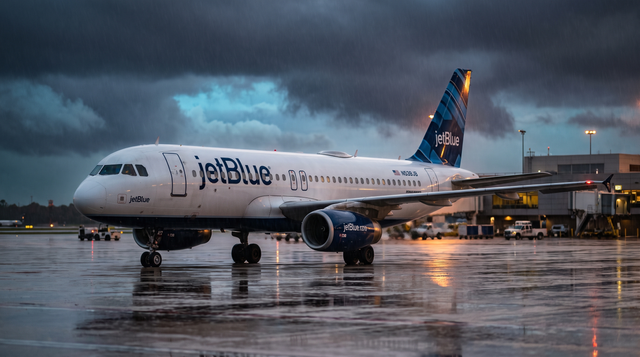 JetBlue Cancels 1 in 20 Flights as Storms Hit Northeast