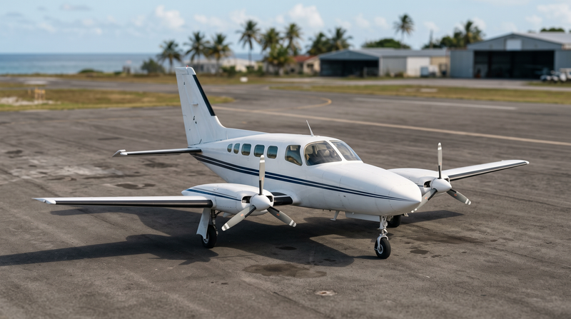Flamingo Air Cessna 402 Crashes In Andros, 10 Killed